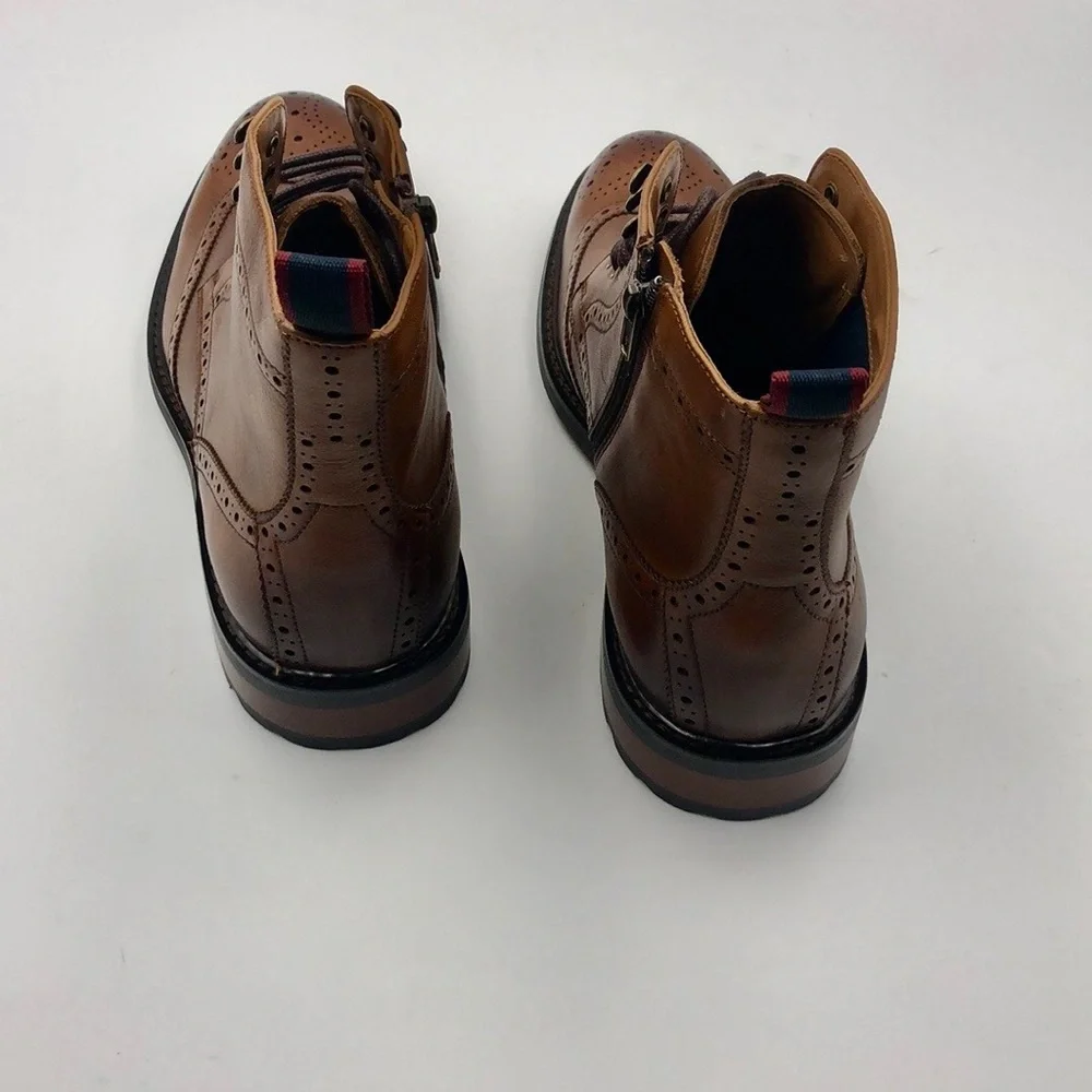 Dune Colonels Mens Brogue Ankle Boots